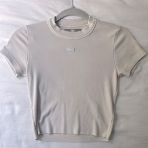 Kith Crew Neck Short Sleeve Crop Top